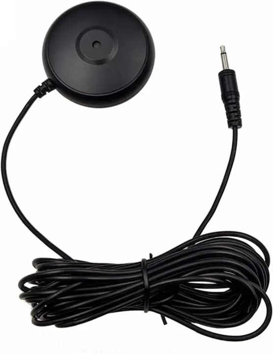 3.5mm Omnidirectional Desktop Microphone — 5m ABS Wired, Black
